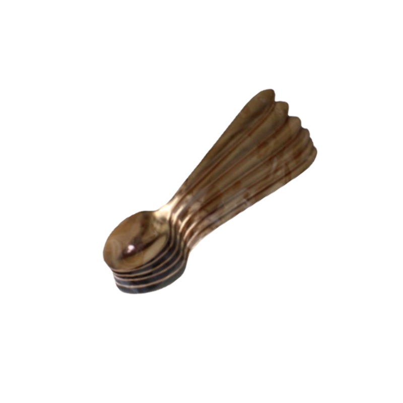 Coffee Spoon Rose Gold Stainless Steel 11cm 6pack
