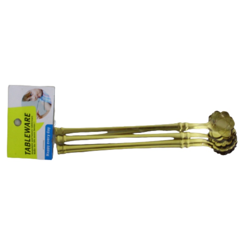 Coffee Spoon Rose Gold Stainless Steel  17.5cm 6Pcs XSS2218