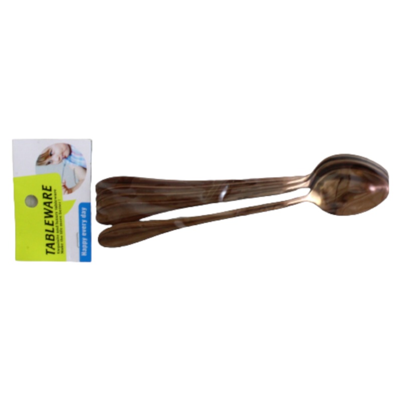 Coffee Teaspoon Rose Gold Stainless Steel 17.5cm 6pack XSS2235