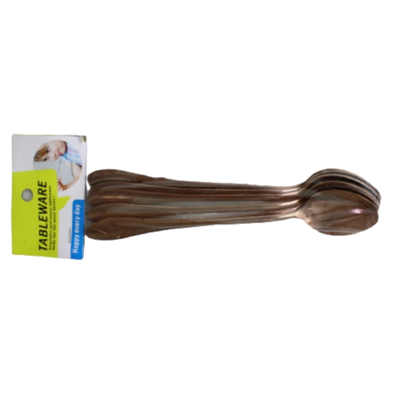 Coffee Teaspoon Rose Gold Stainless Steel 17.5cm 6Pcs  XSS2238