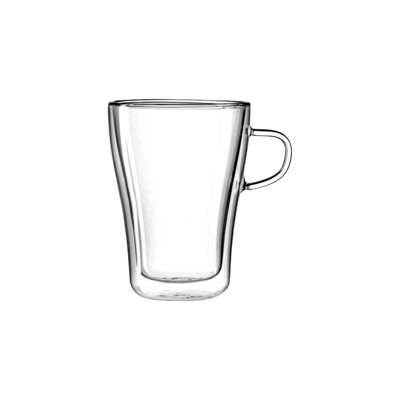 Winox Borosilicate Double Wall Caf Latte Tea Mug 340ml GL2708