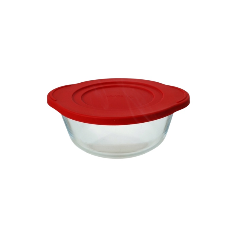 Borcam Cassrole Red Lid 450ml 24218