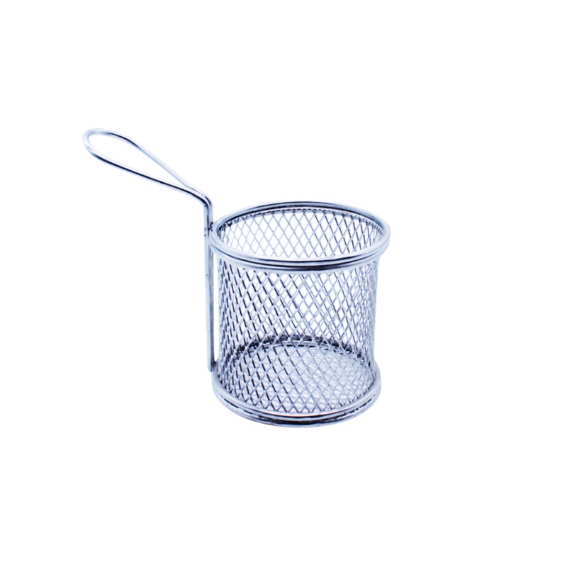 Chip Fryer Mini Serving Basket 7cm Round SGN1449