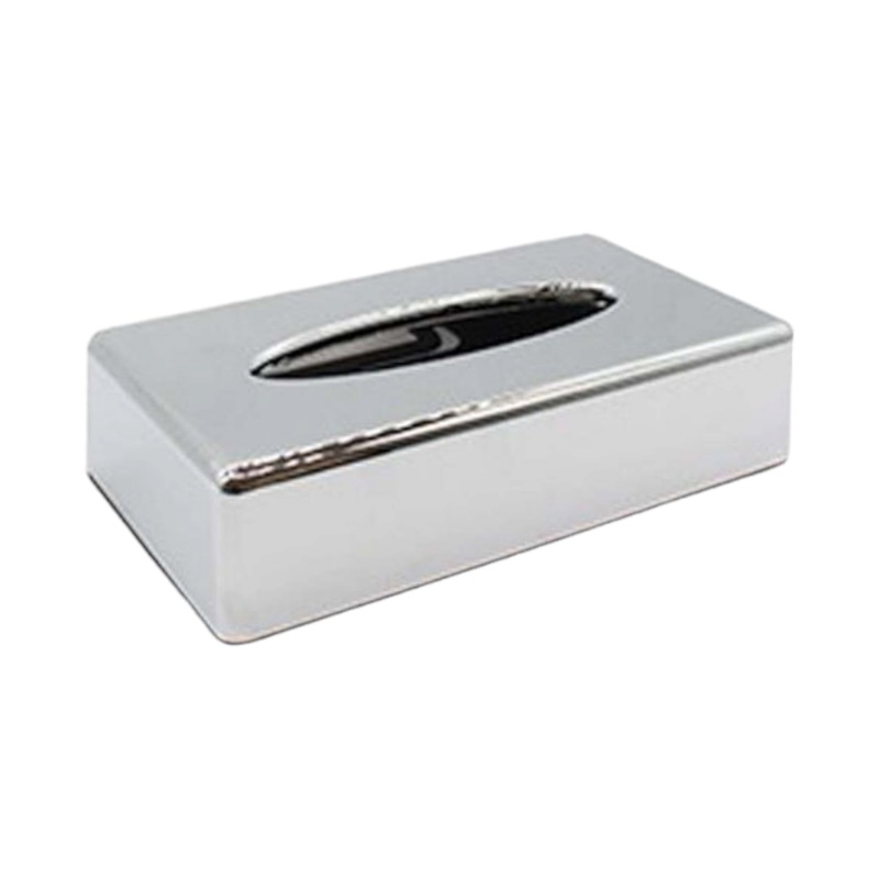 Tissue Box Low 25×13.5x6cm Plastic SGN449