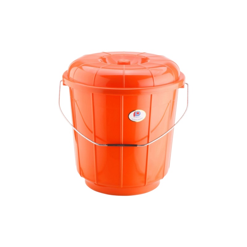 9L Plastic Bucket with Lid Heavy Duty 109WL