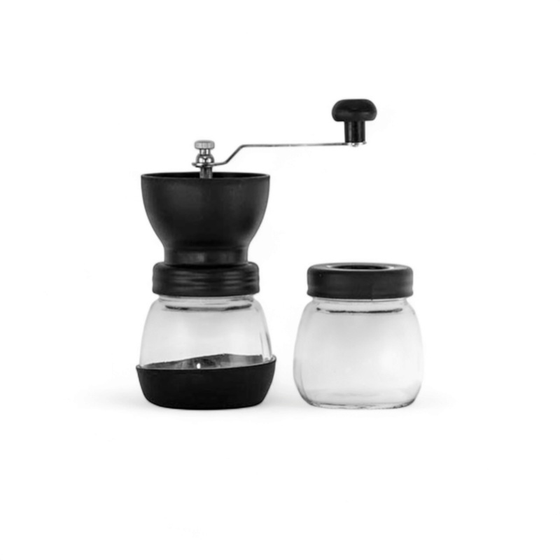 Regent Coffee Grinder With 2 Glass Storage Jars 300ml