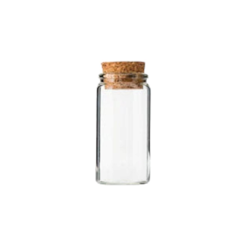 Regent Glass Bottles 95ml with Cork 4pack 10537