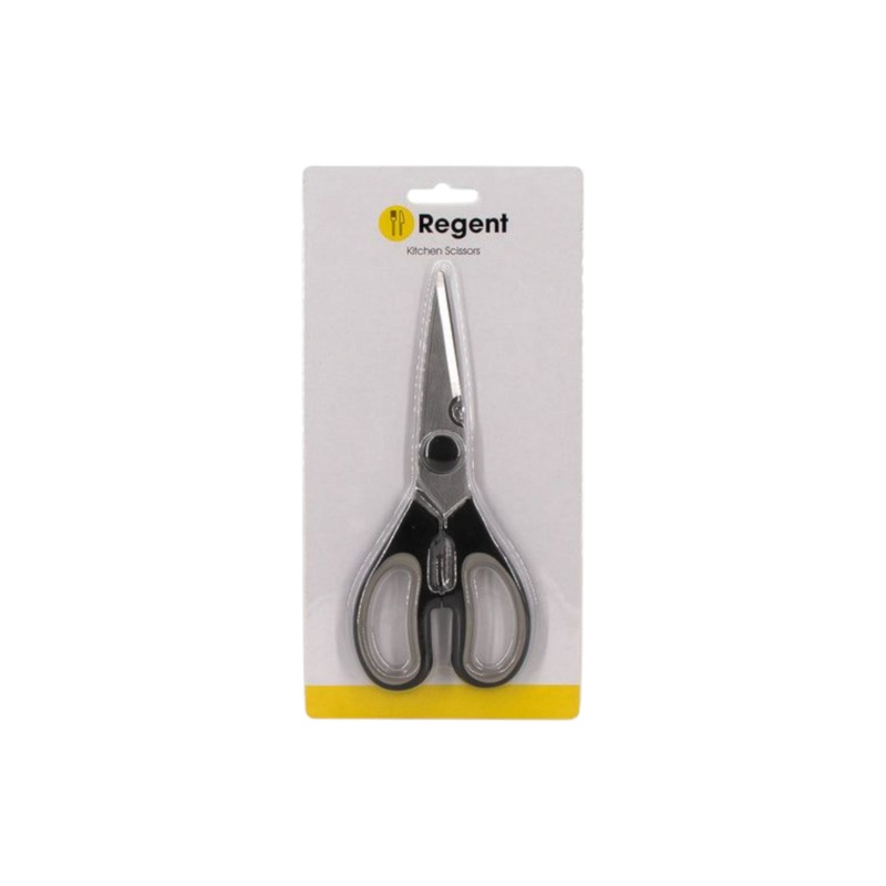 Regent Kitchen Scissors Grey and Black