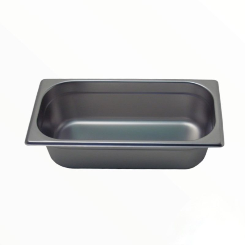 Steel King Third Insert Pan 65mm Stainless Steel For Baine Marie GN3.65