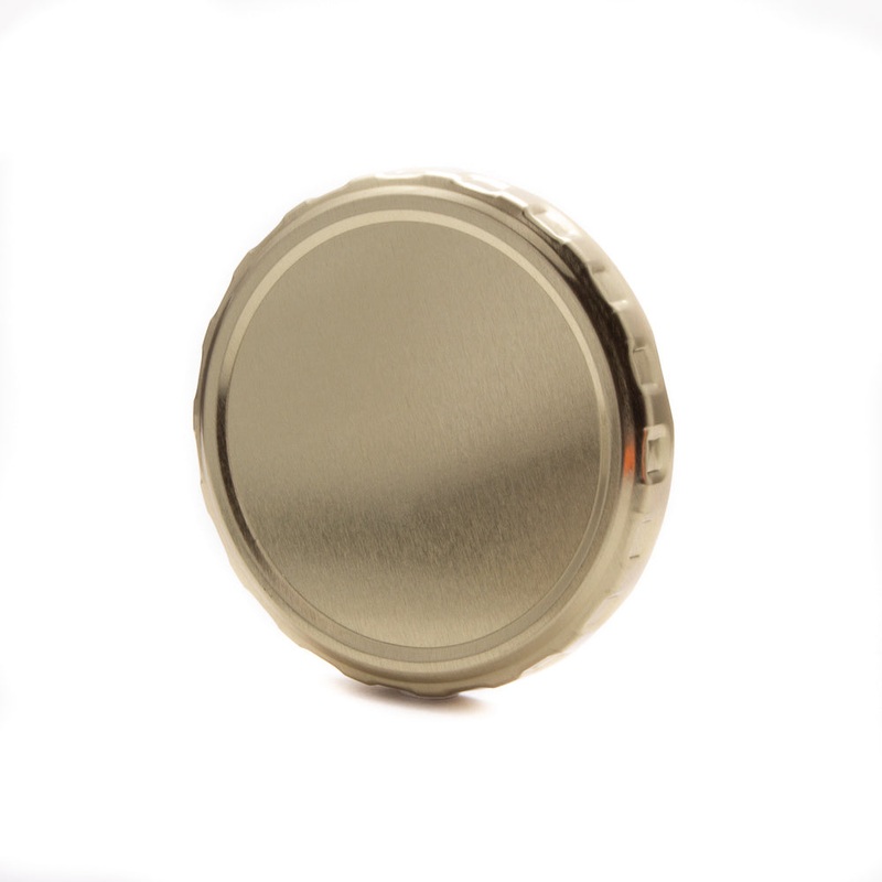 82mm Metal Twist On Gold Lid