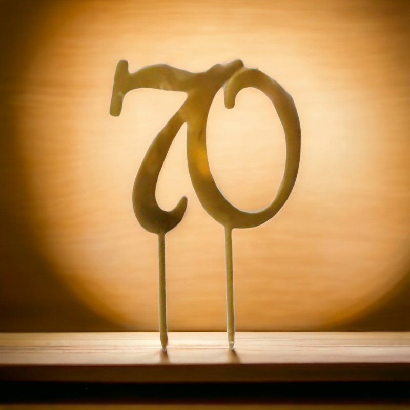 Acryclic Cake Topper Happy Birthday Anniversary Theme