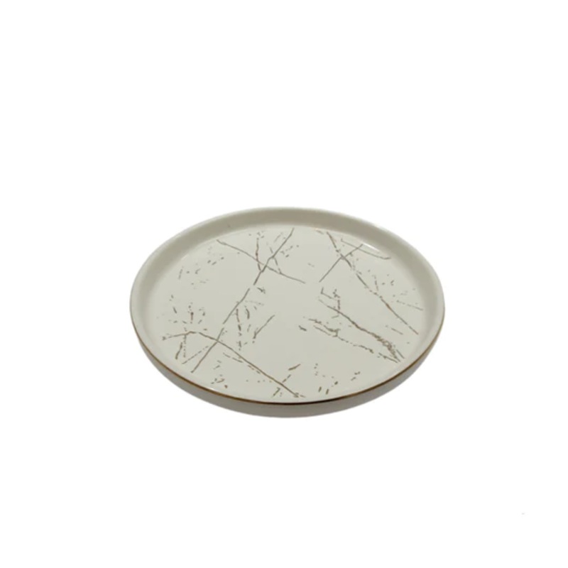 Porcelain Cake Plate 6Inch Round SGN2464