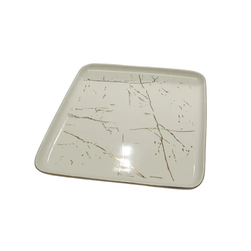 Porcelain Dinner Plate 10Inch Square SGN2463