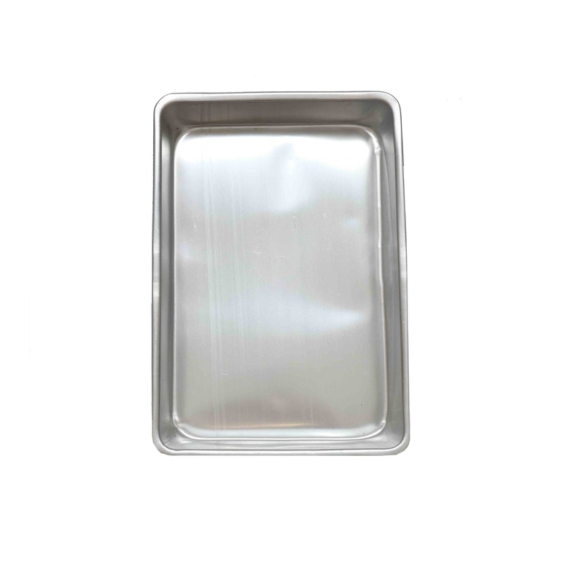 Bakeware Tray Pan Sheet Aluminium Rectangle 34x25x6cm