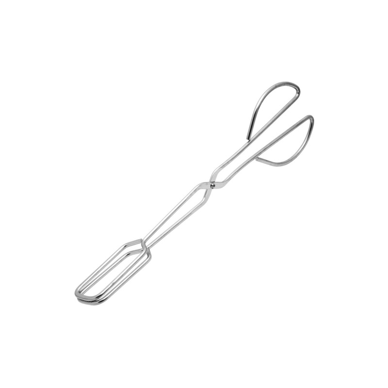 Regent Heavy Duty BBQ Braai Tongs Stainless Steel with Nut & Bolt Hinge 21455