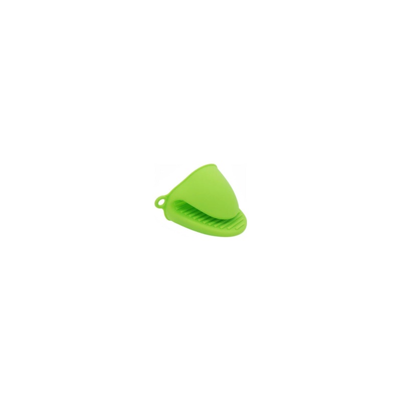 Regent Kitchen Silicone Pinch Grip Oven Mitt Heat Ressitant Green 21171