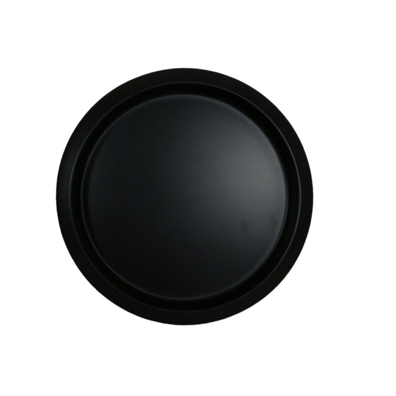 Serving Tray Black Matte 35x2cm Stainless Steel 13160