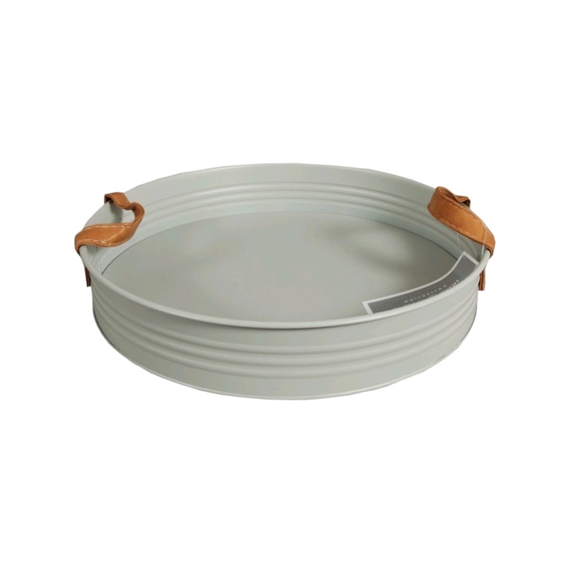 Serving Tray Metal Sand with Handle 31×5.3cm 22105