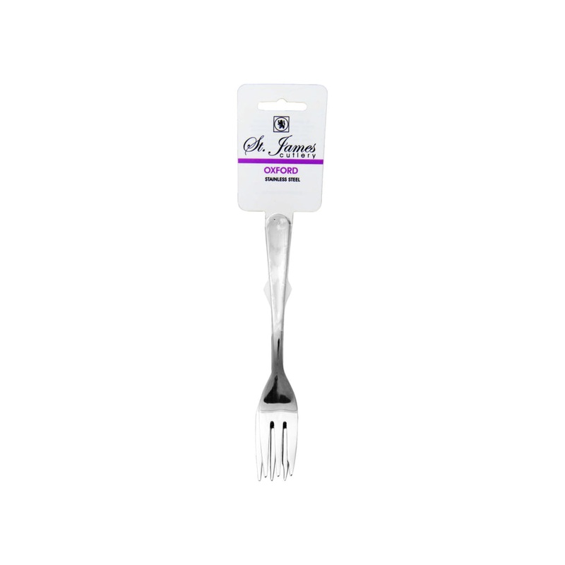 St James Cutlery Oxford Cake Fork 4Pcs Hang Pack 14006