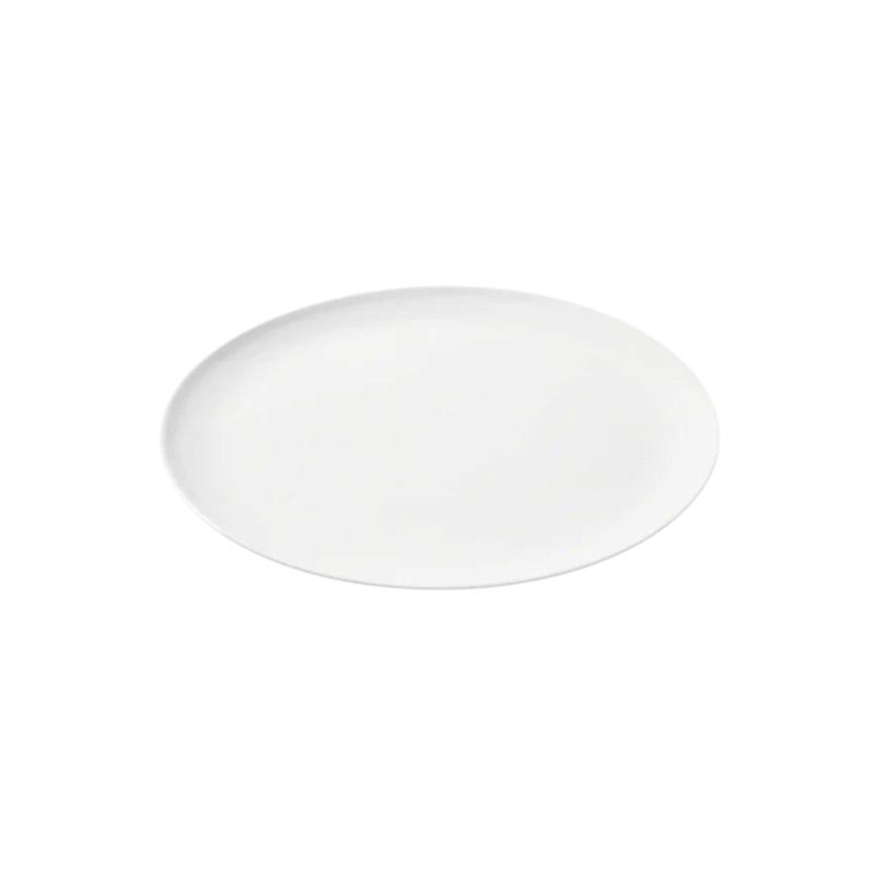 25cm Melamine White Dinner Plate