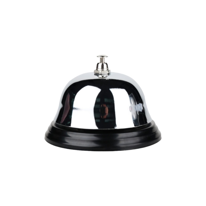 Deli Call Bell 80x80x55mm Grey