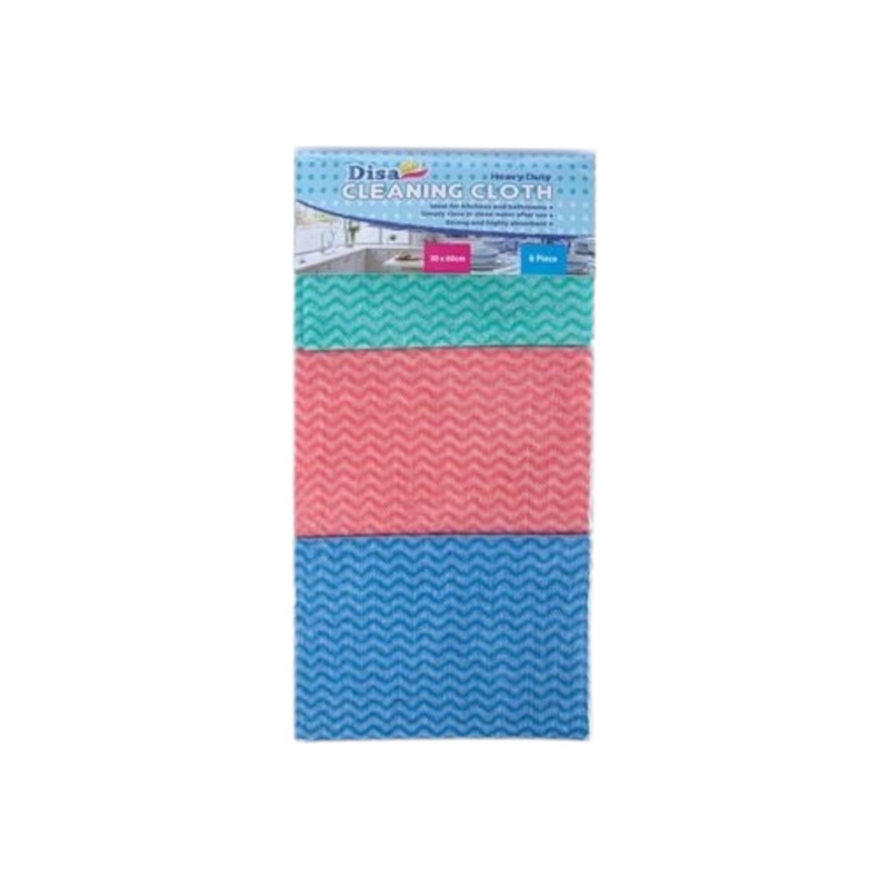 Disa Cleaning Cloth 55x28cm 35g 6pack