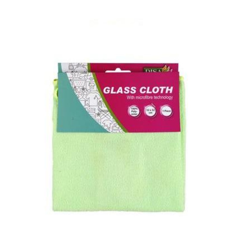 Disa Microfiber Cleaning Cloth Assorted 32x32cm