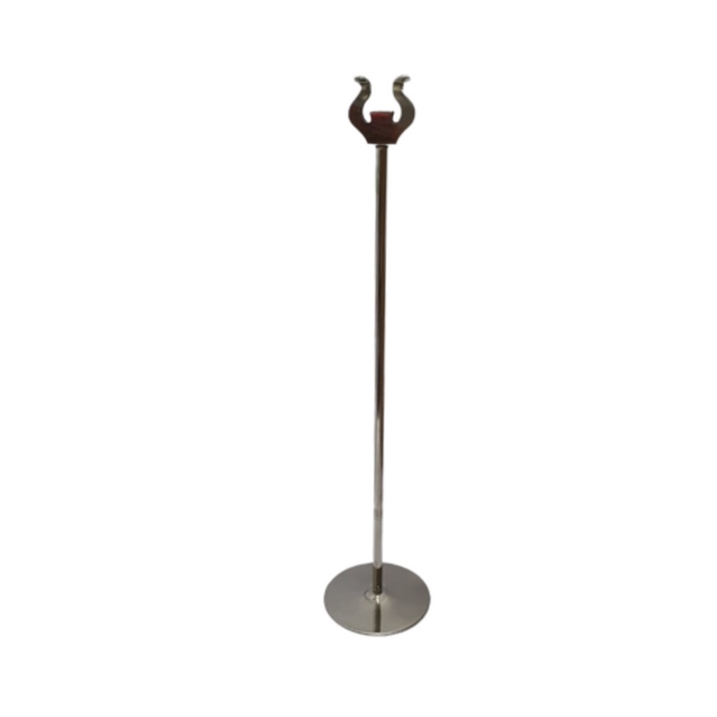 Table Number Stand 30cm Stainless Steel SGN353