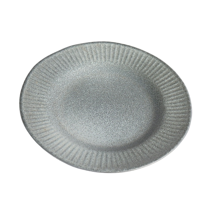 Dinner Plate 20.25cm Embossed Reactive Design Colour SZL079-2