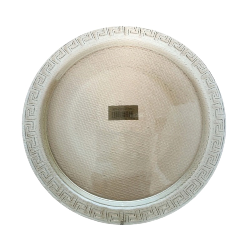 Versaj Round Glass Plate Smoked 34cm