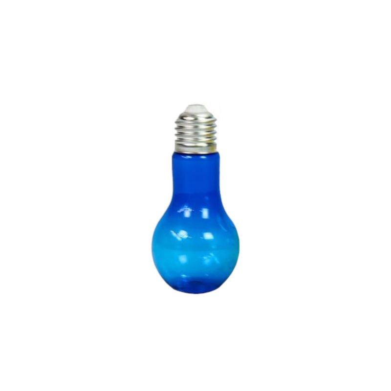 Bulb Shaped Mason Jar – Plastic Color Globe Bottle