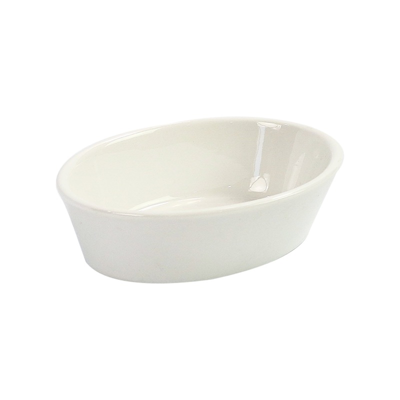 Ceramic Oval Saucer Bowl Oval 6inch SFL20240