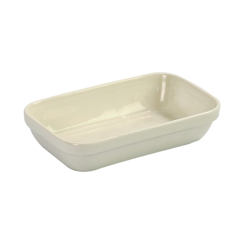 Ceramic Serving Platter Bowl Plate 20.2x12x2.4cm