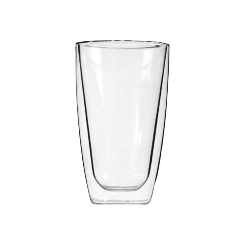 Barista Borosilicate Double Wall Caf Latte Coffee Cup 340ml 2pc 10254