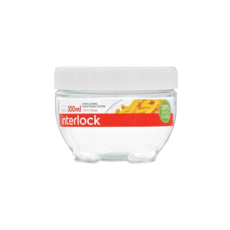 300ml  LocknLock Interlock Container White INL306