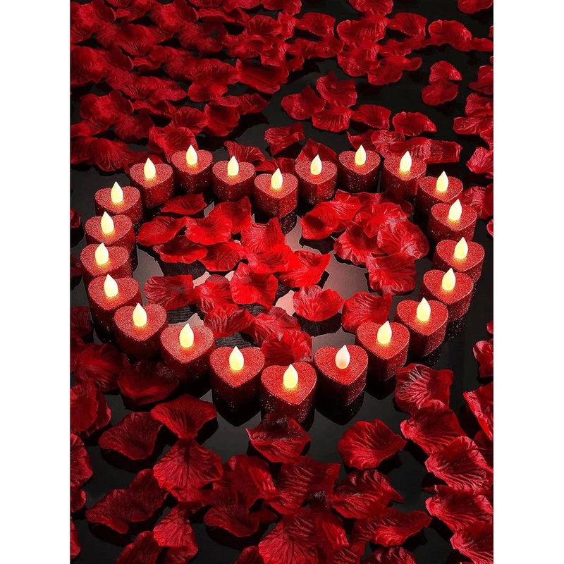 Candle Holder Heart Round