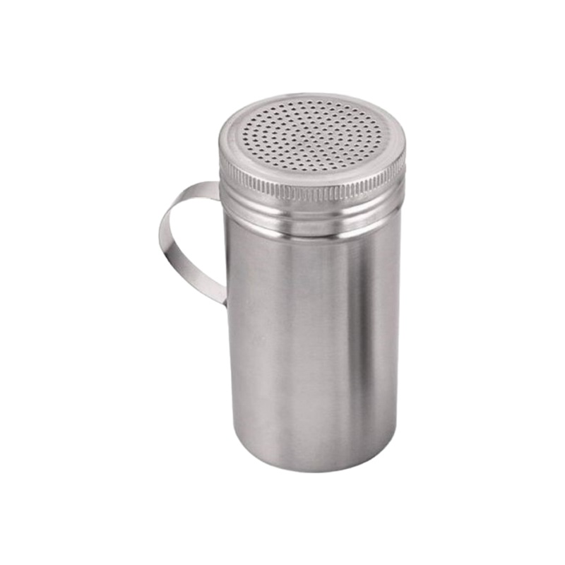 Dredger Shaker 500ml Stainless Steel 70x145mm with handle