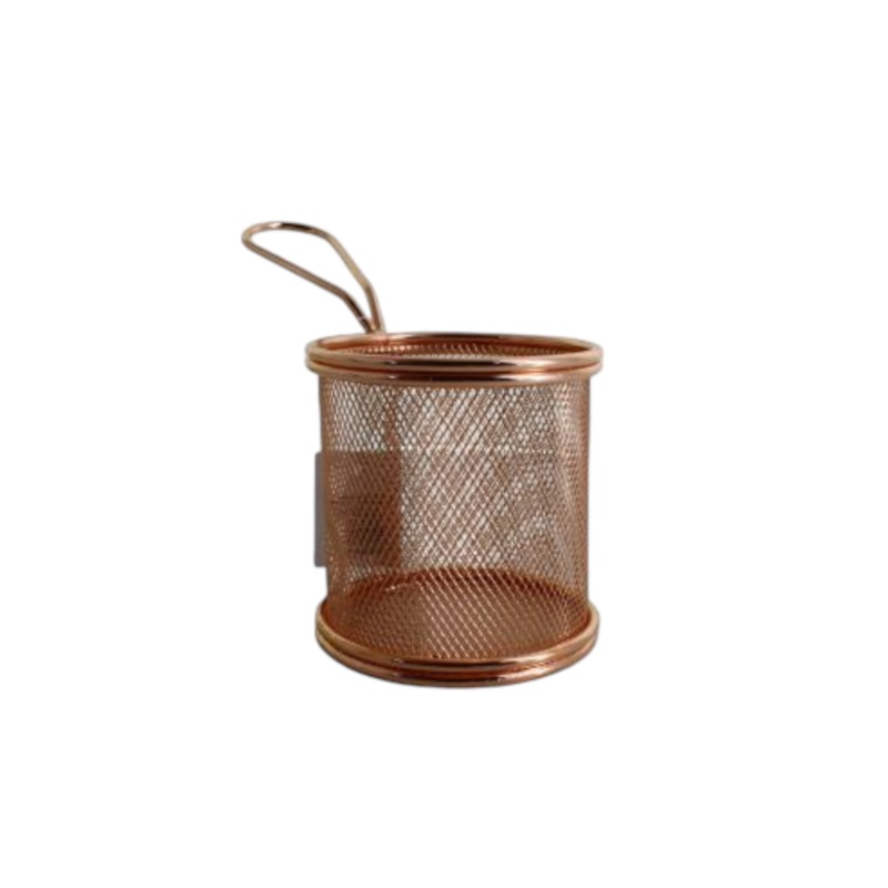 Chip Fryer Serving Basket 9.9cm Rose Gold XK1127
