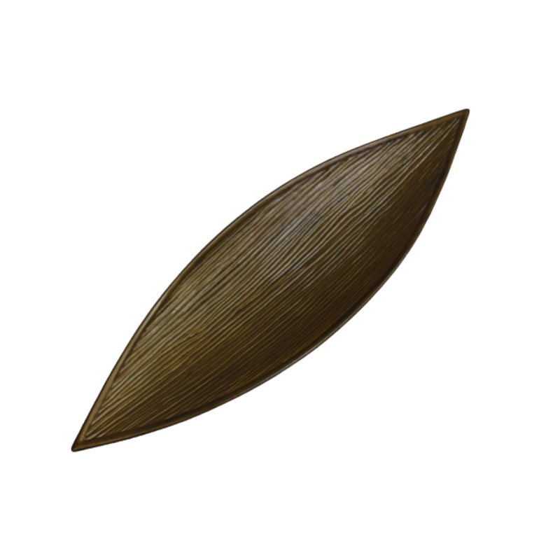 Server Grooved Metallic 62x18cm Bronze