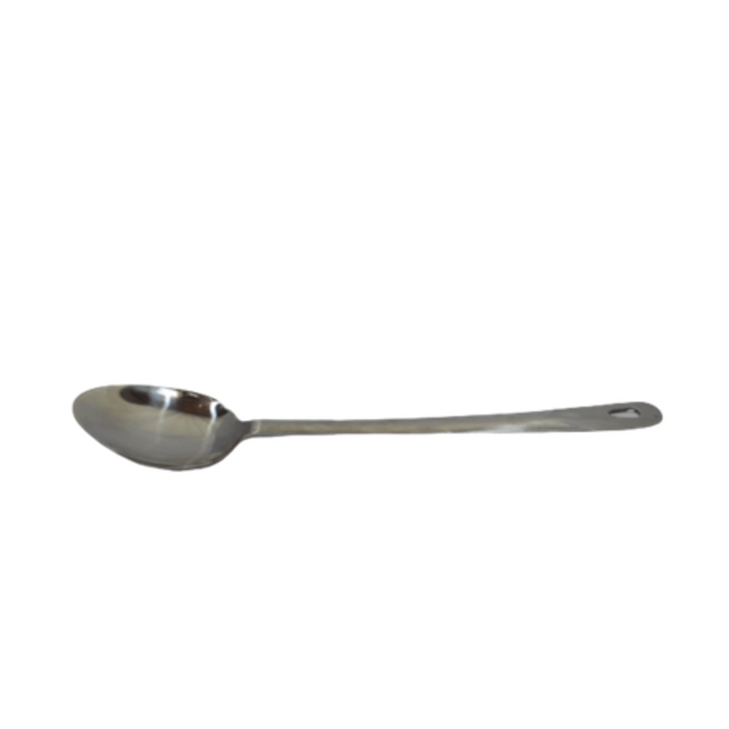 Seving Spoon Solid 34cm with Long handle and Hole Z739