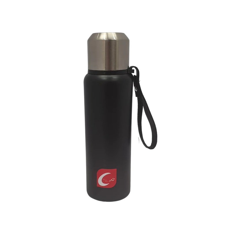 Vacuum Travel Flask 600ml Black SGN2431
