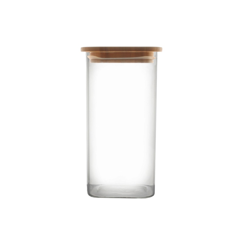 Borosilicate Glass Canister Square Medium GL28512