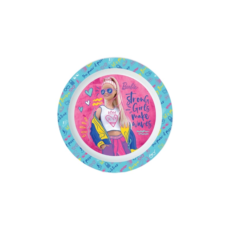 Disney Barbie  Plate Micro 20907
