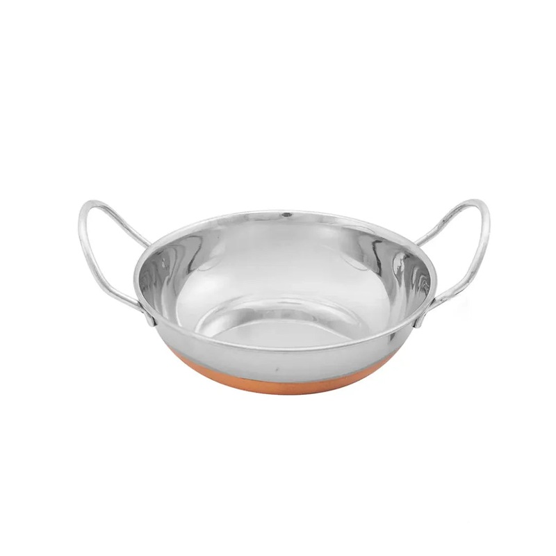 Serving Dish Roaster Kadhai Copper Bottom 14cm SGN1460
