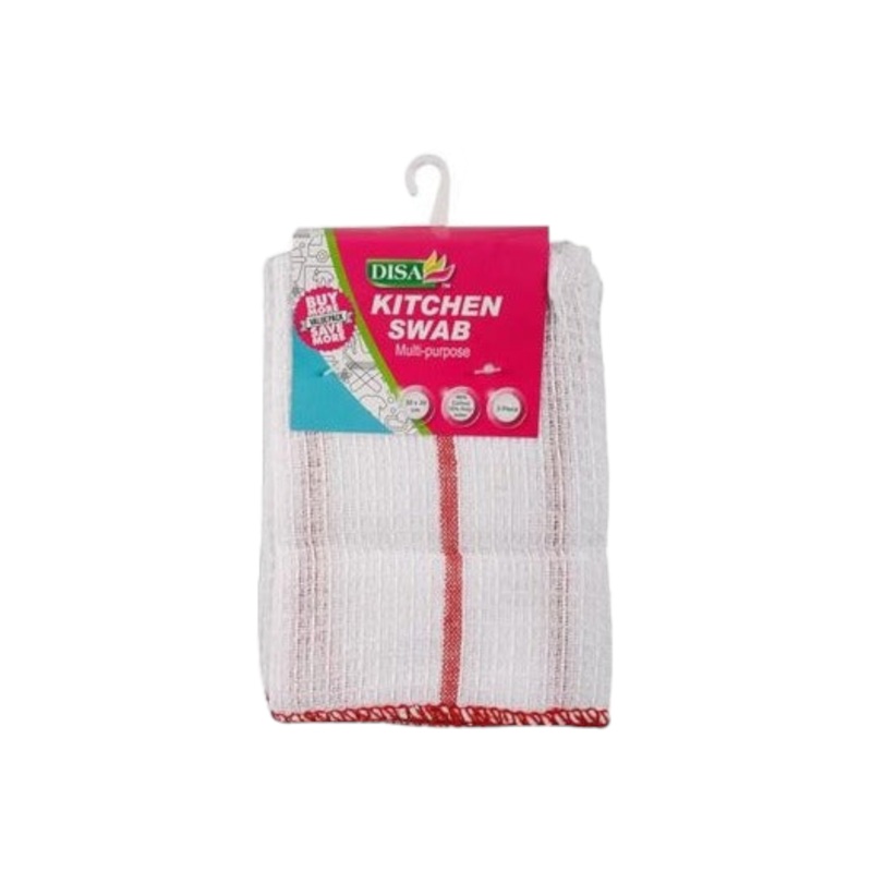 Disa Kitchen Swab Waffle Dish Cloth 30x30cm 5pcs