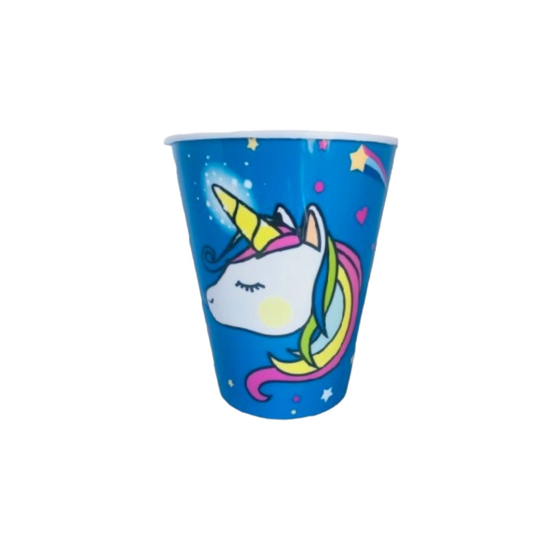 Popcorn Bucket Unicorn Patterned