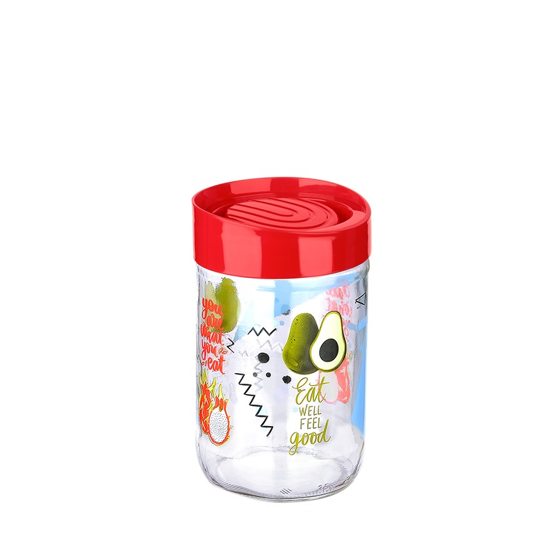 Titiz Elegant Patterned Jar 660ml KC-531