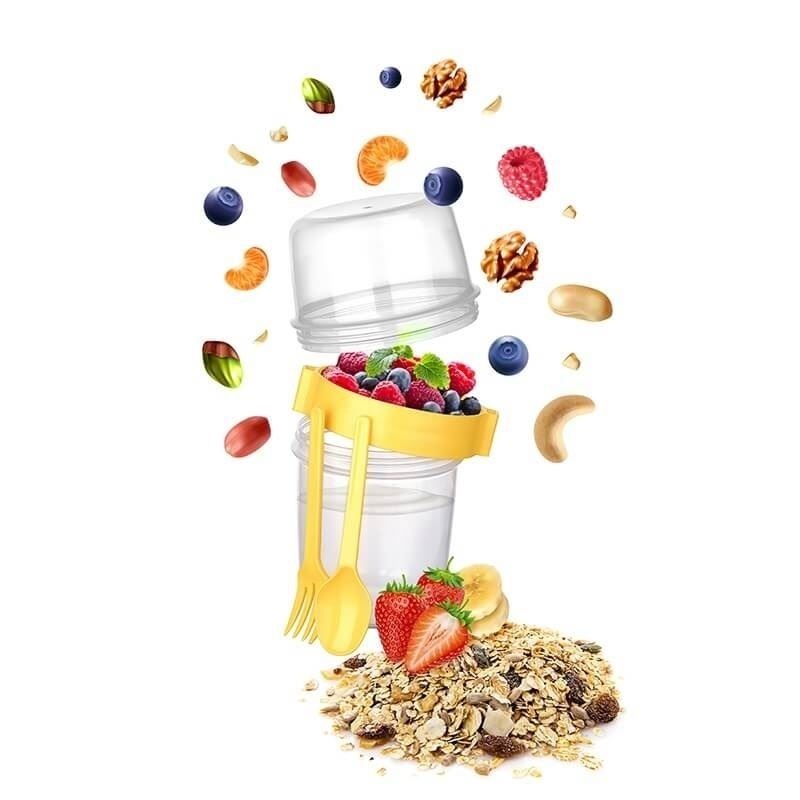 Titiz Take ‘N Go Museli Yoghurt Cup 1100ml Cereal on the Go Container AP-9453