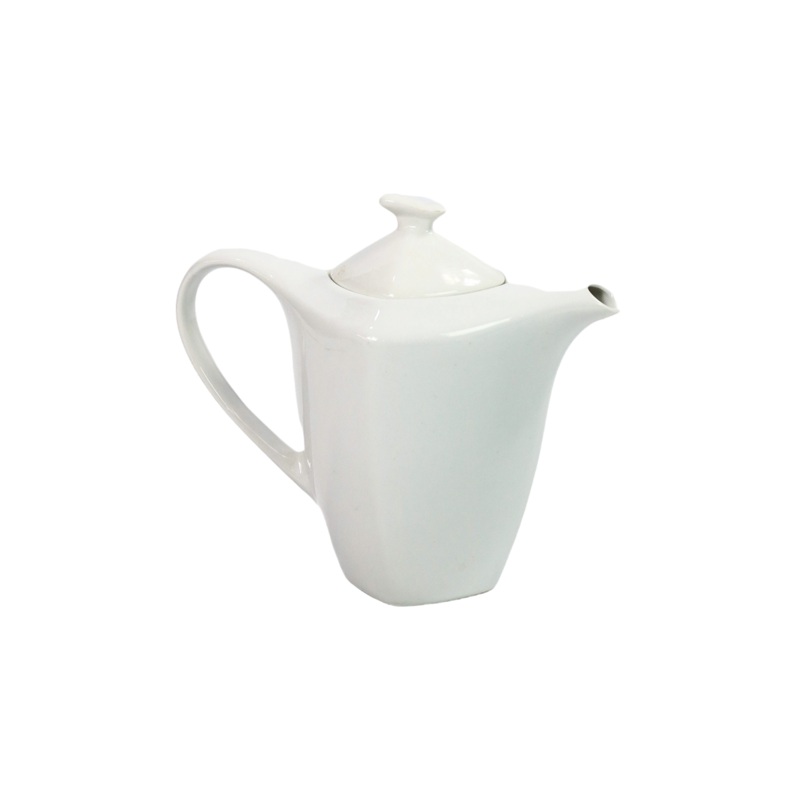 Ceramic Tea Pot White 36cm