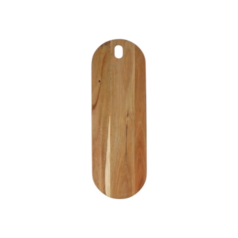 Regent Acacia Wood Serving Board Oval Engraved Homemade 41811